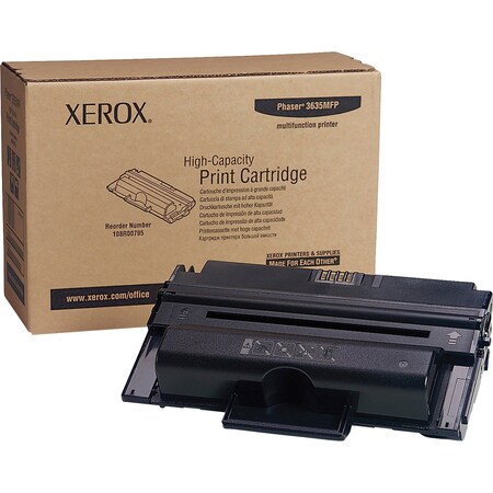 Xerox High Capacity Print Cartridge, Phaser 3635Mfp, 108R00795 108R00795